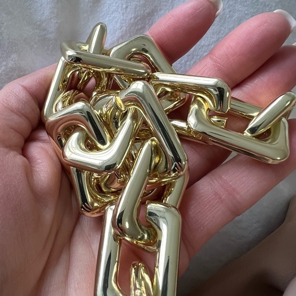 Dumpling Bag Cloud Purse Chunky Chain Pouch Shoulder Bag~ Beige. - Picture 6 of 7